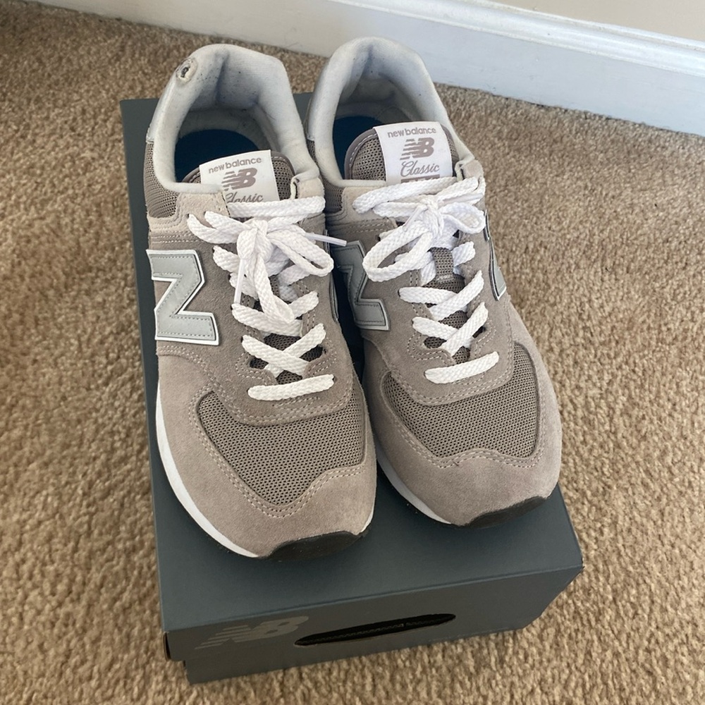 GREY & WHITE NEW BALANCE FOR MEN